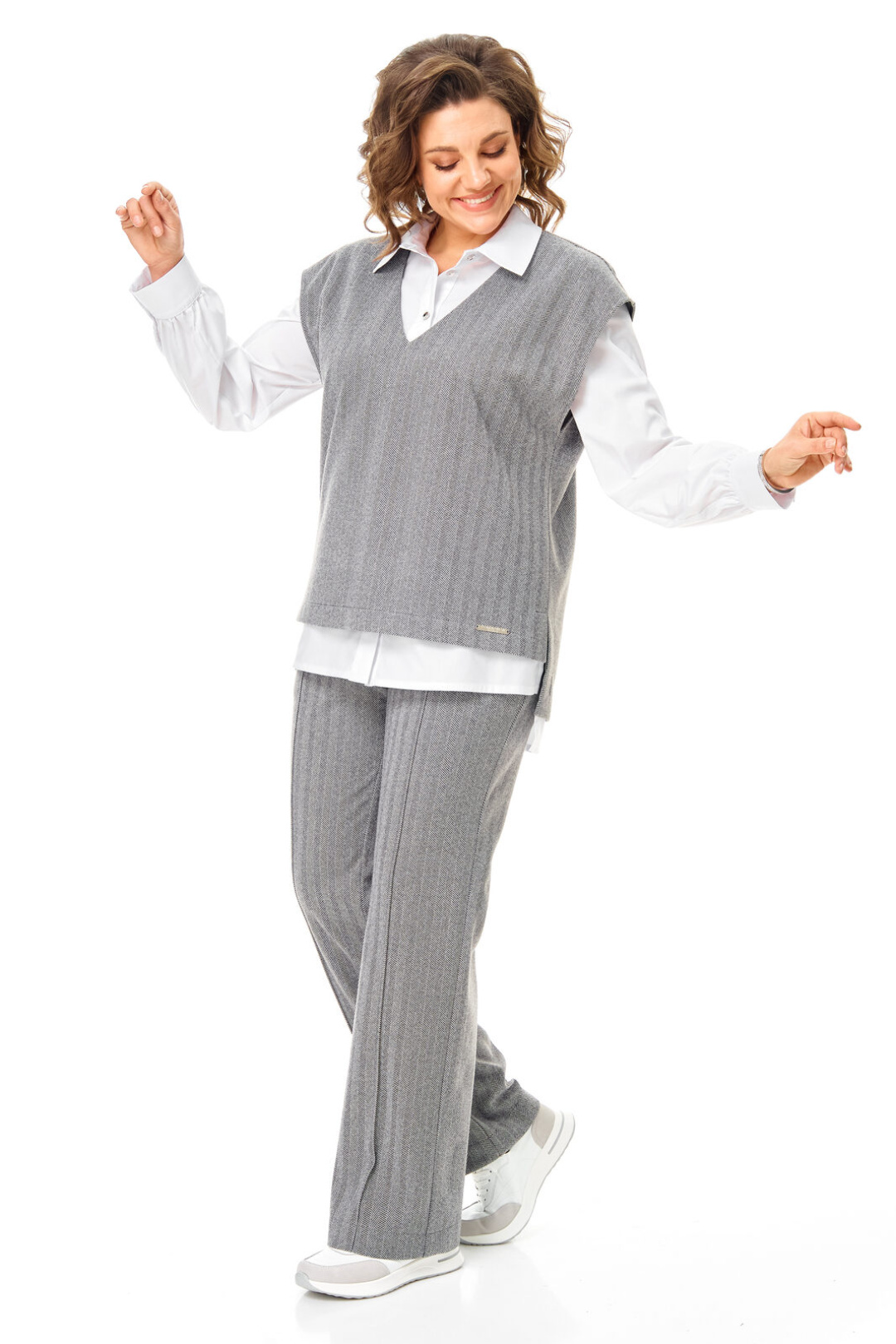 Костюм Vi oro 1246 серый