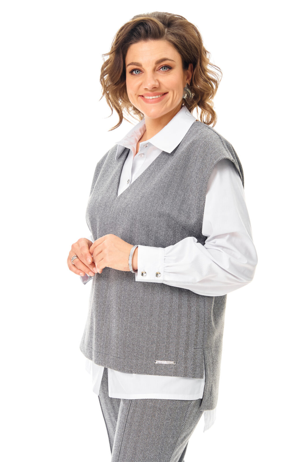 Костюм Vi oro 1246 серый