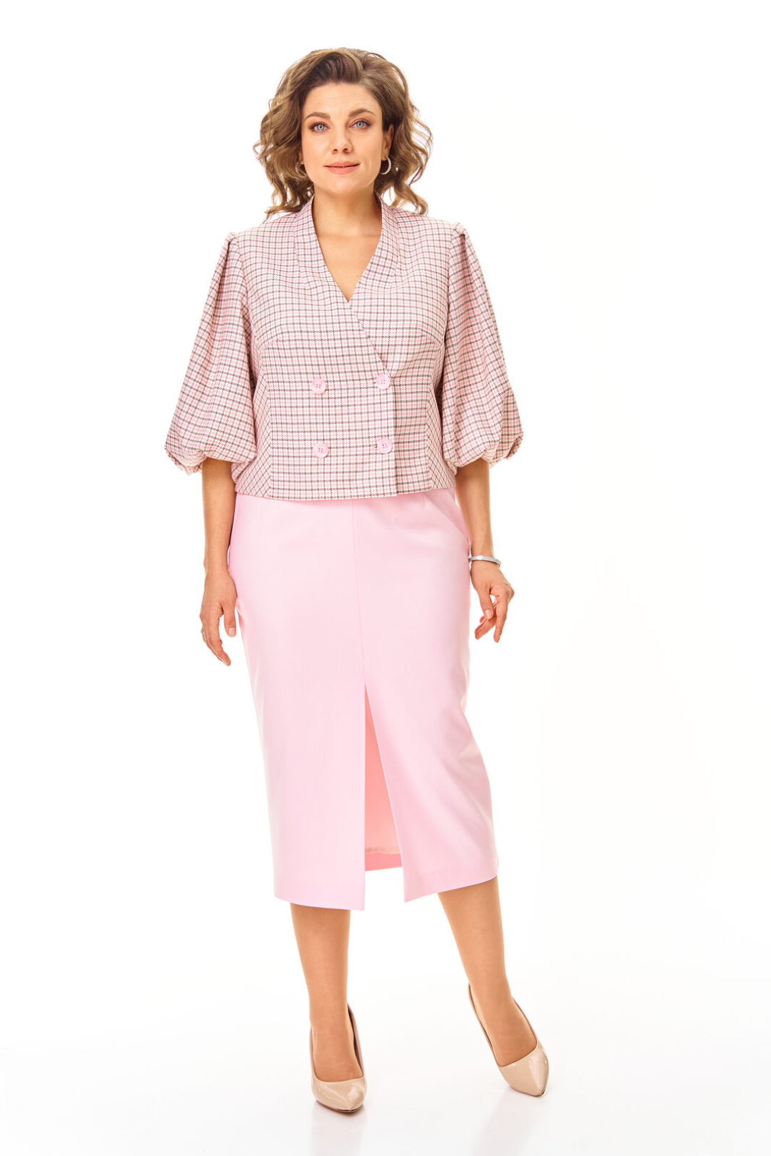 Костюм Vi oro 1248 розовый + однотон