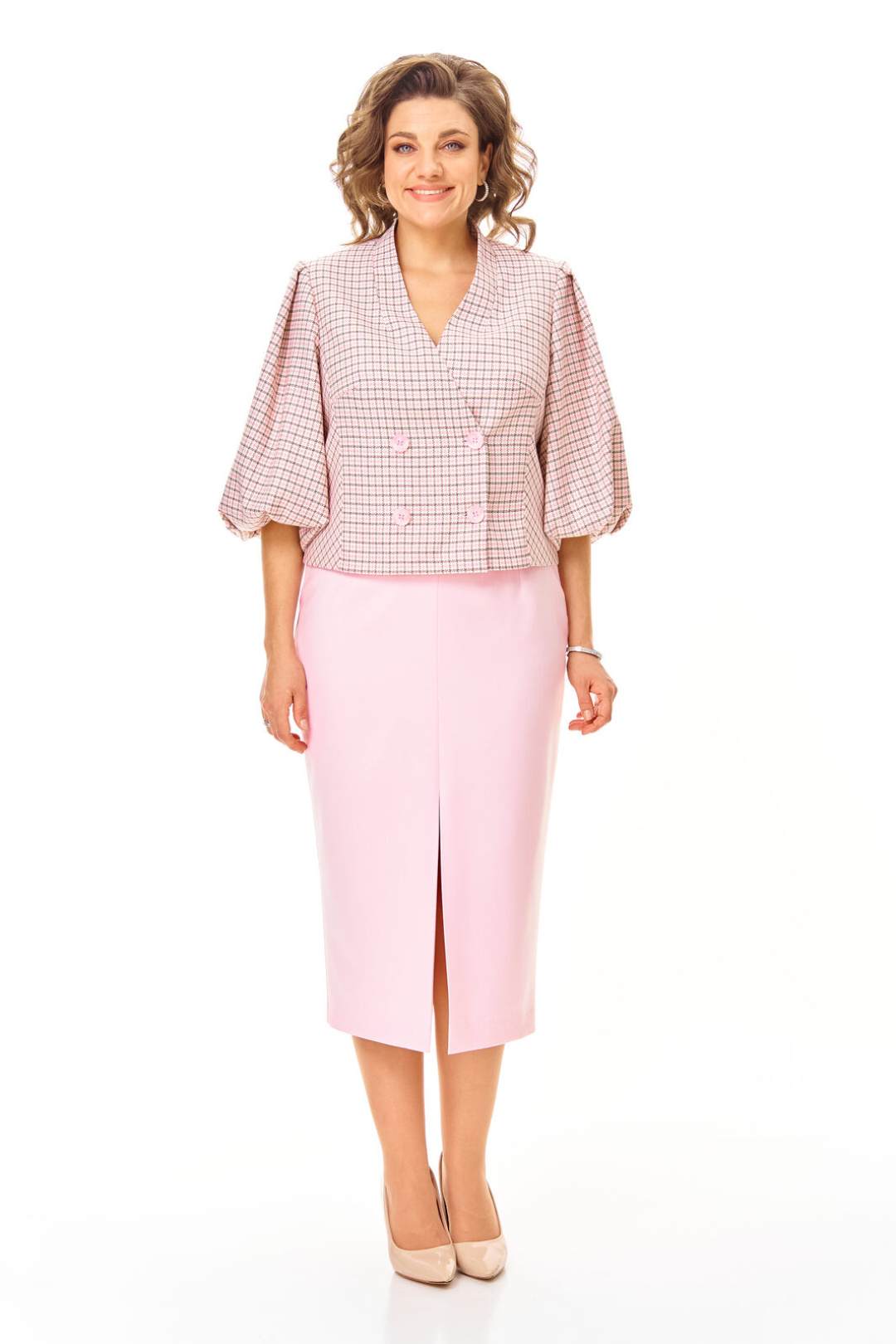 Костюм Vi oro 1248 розовый + однотон