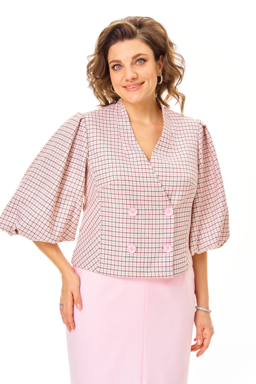 Костюм Vi oro 1248 розовый + однотон