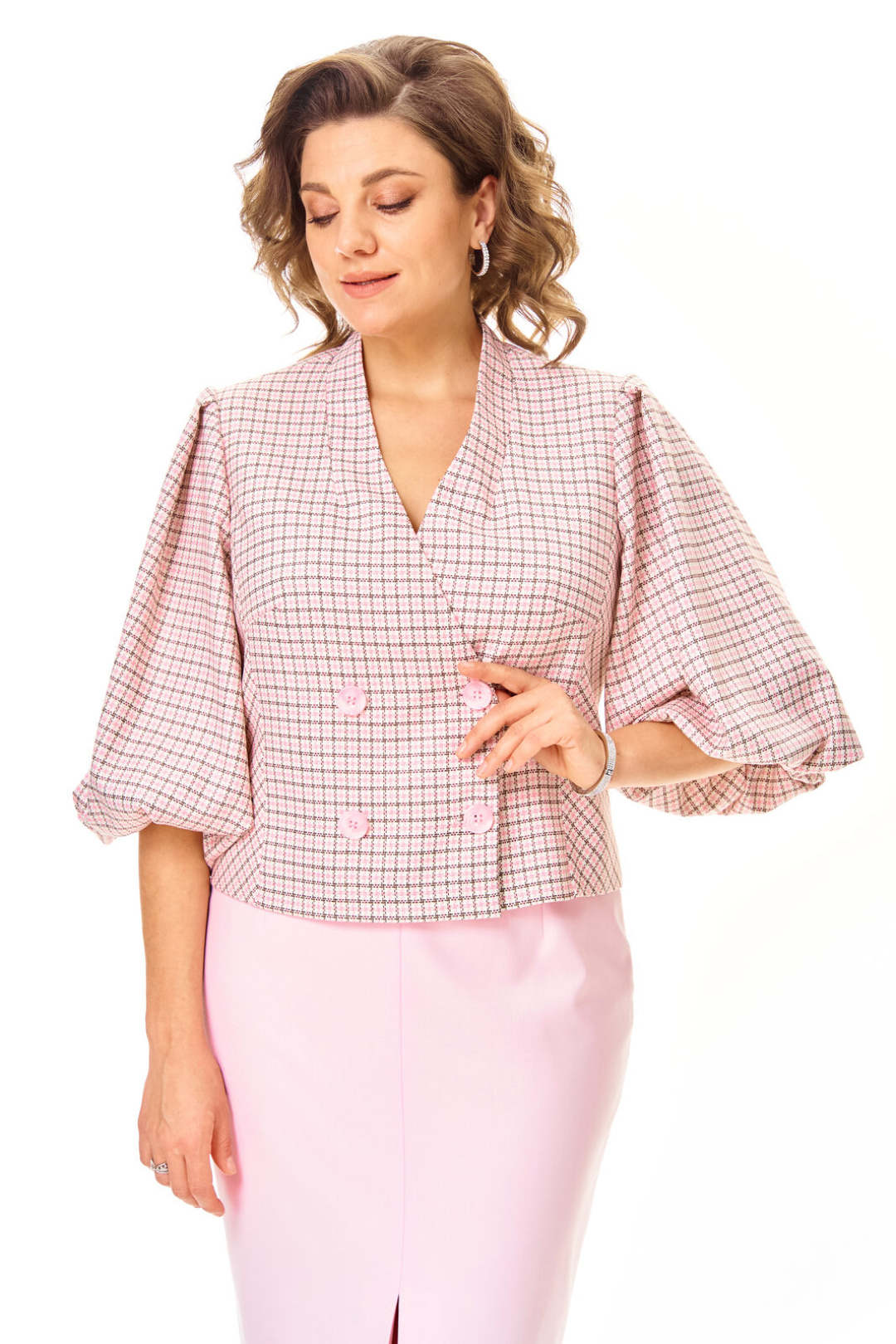 Костюм Vi oro 1248 розовый + однотон