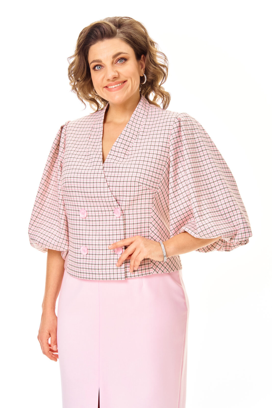 Костюм Vi oro 1248 розовый + однотон