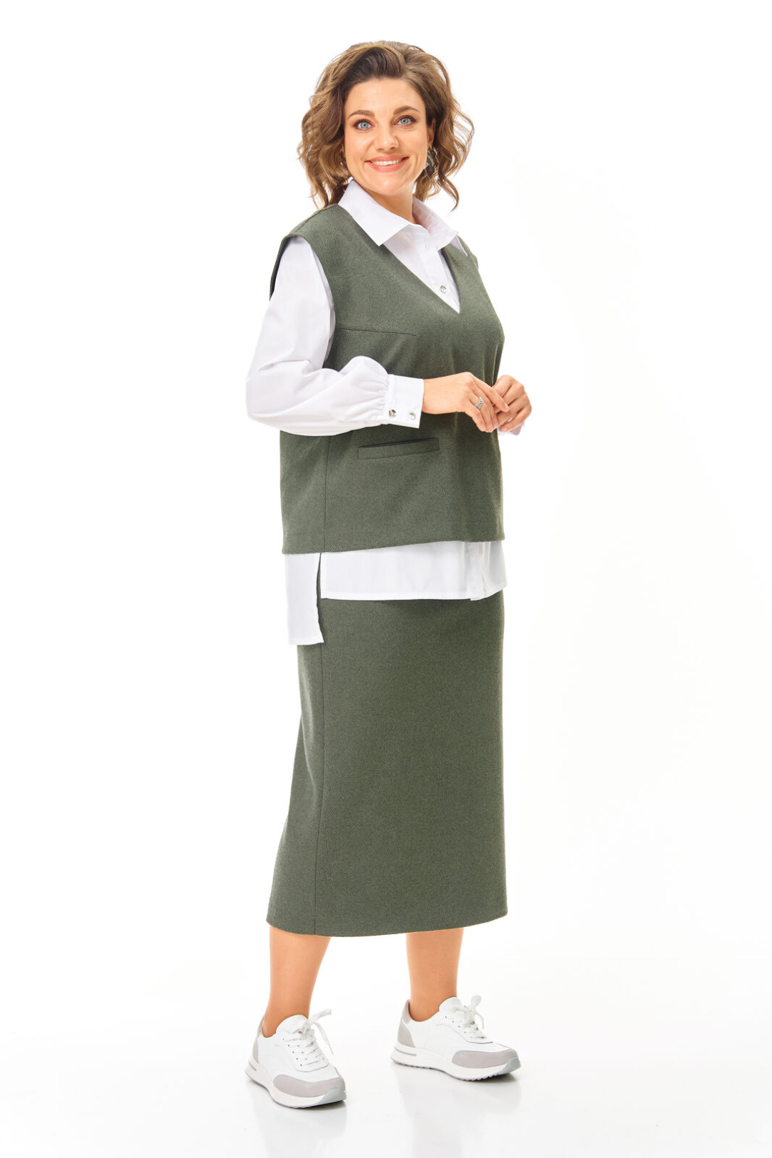 Костюм Vi oro 1249 оливка