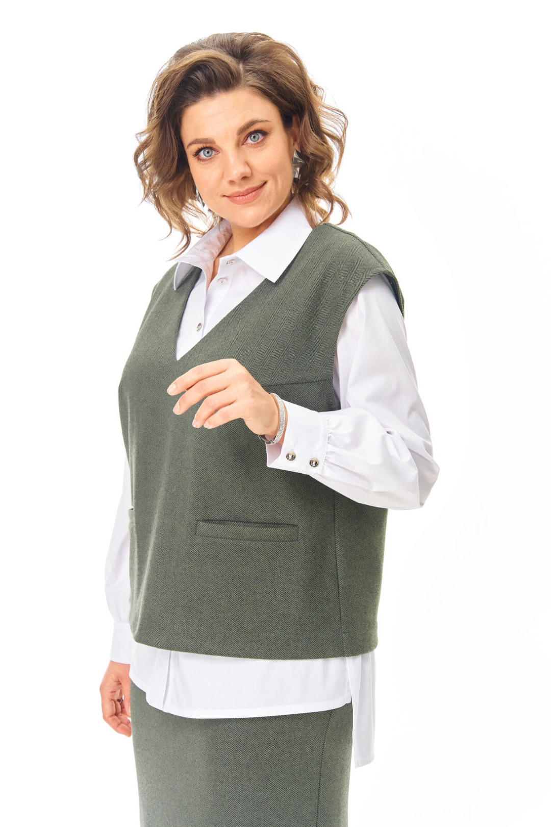 Костюм Vi oro 1249 оливка