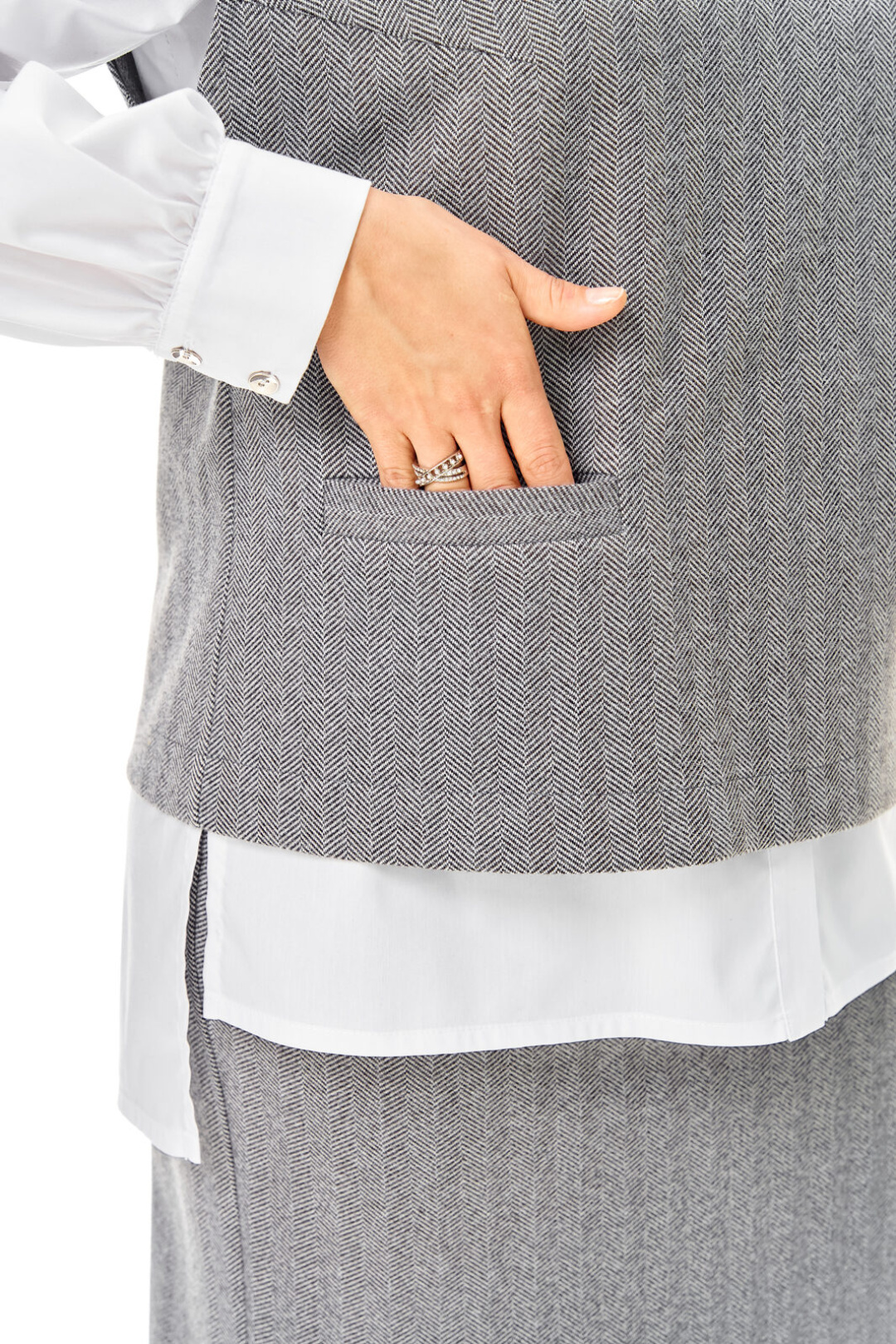 Костюм Vi oro 1249 серый