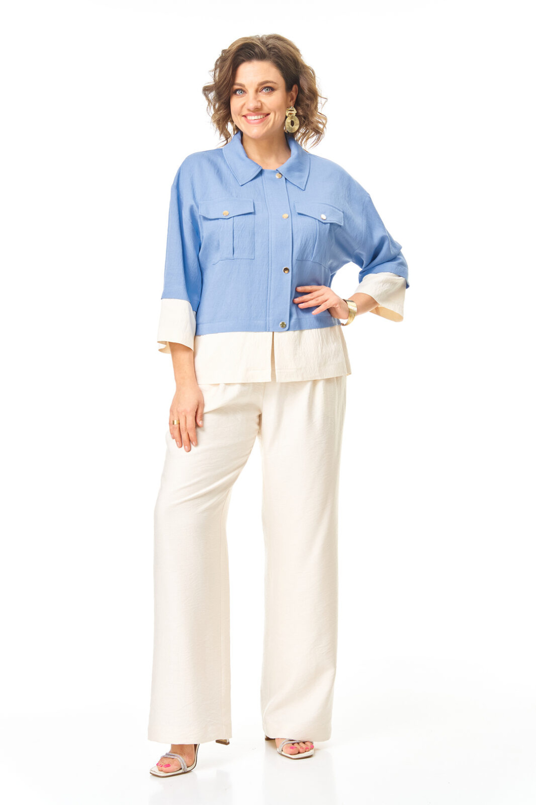 Костюм Vi oro 1251 голубой