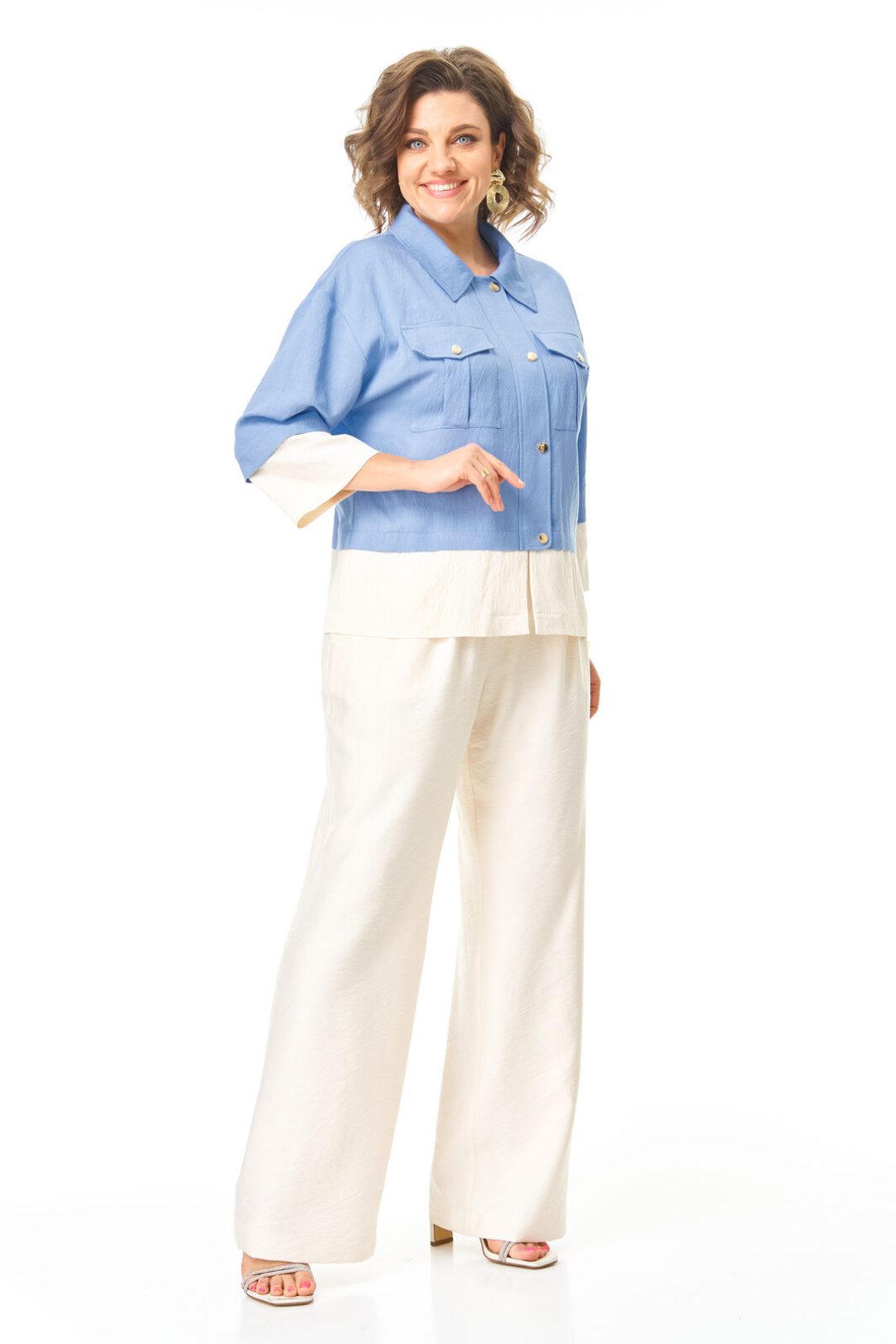 Костюм Vi oro 1251 голубой