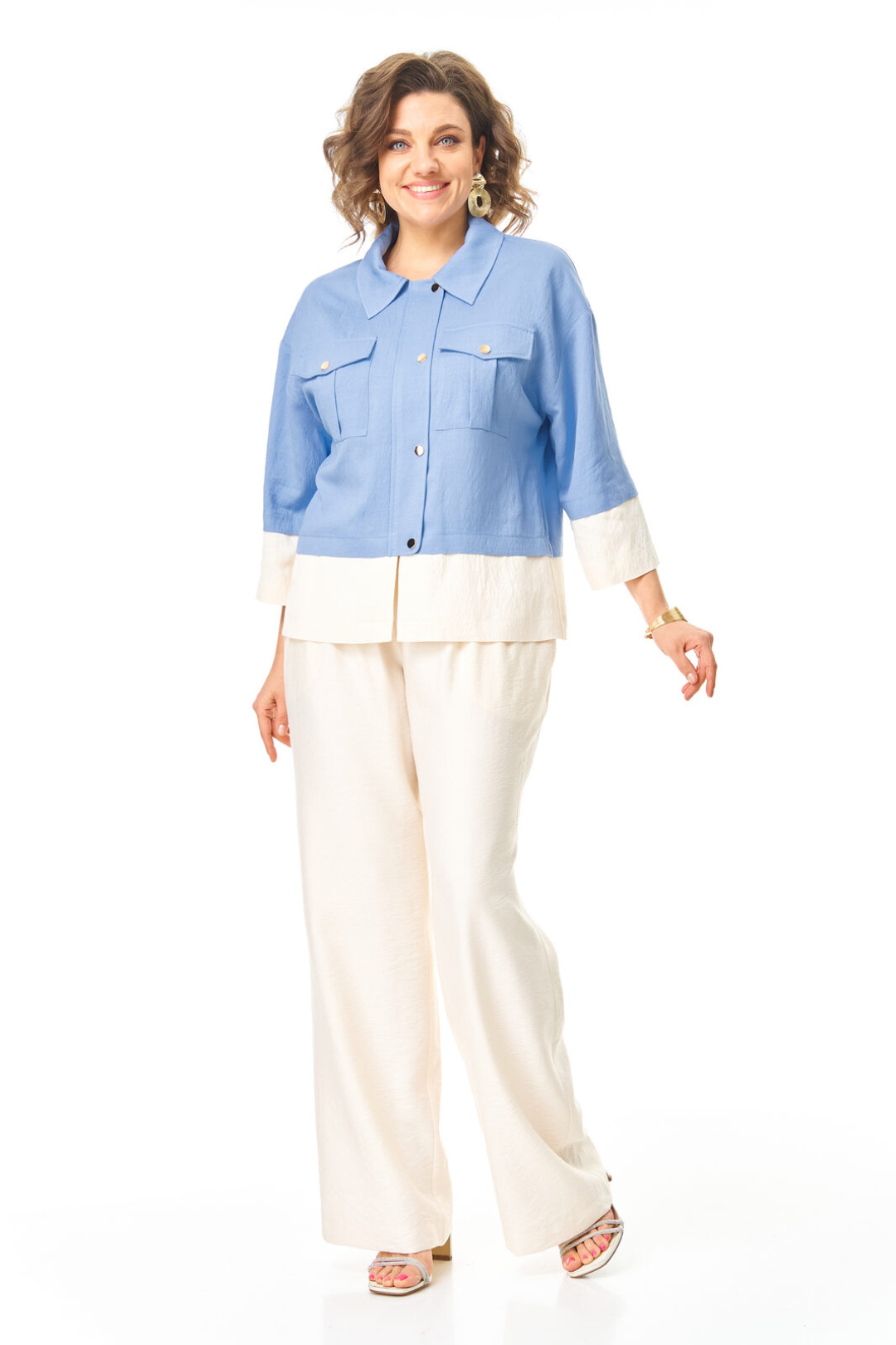 Костюм Vi oro 1251 голубой