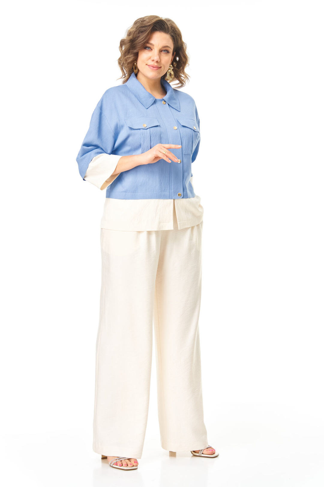 Костюм Vi oro 1251 голубой