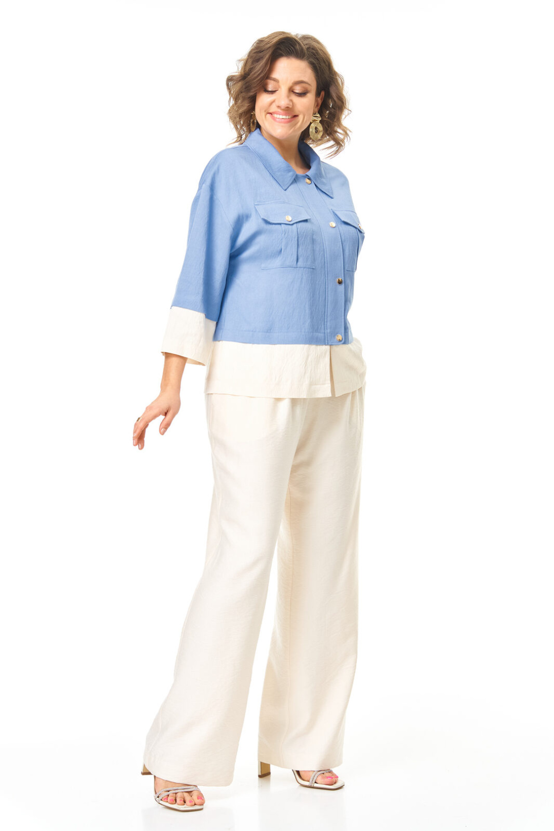 Костюм Vi oro 1251 голубой