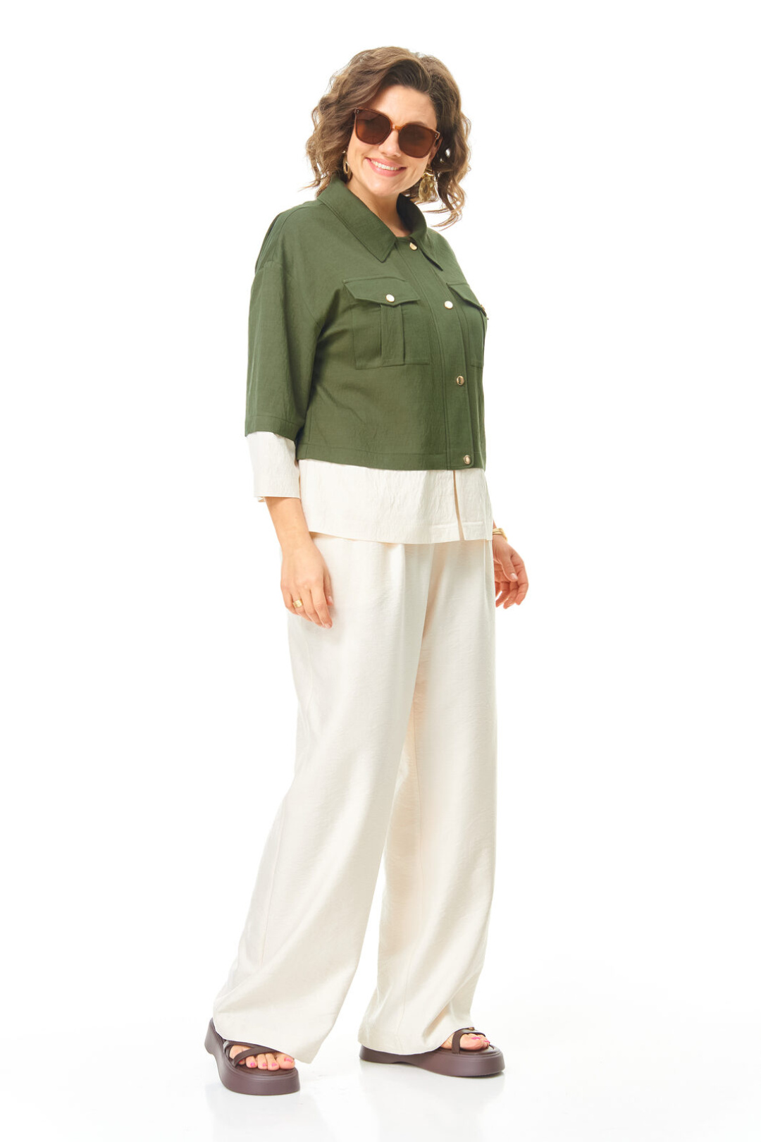 Костюм Vi oro 1251 оливка