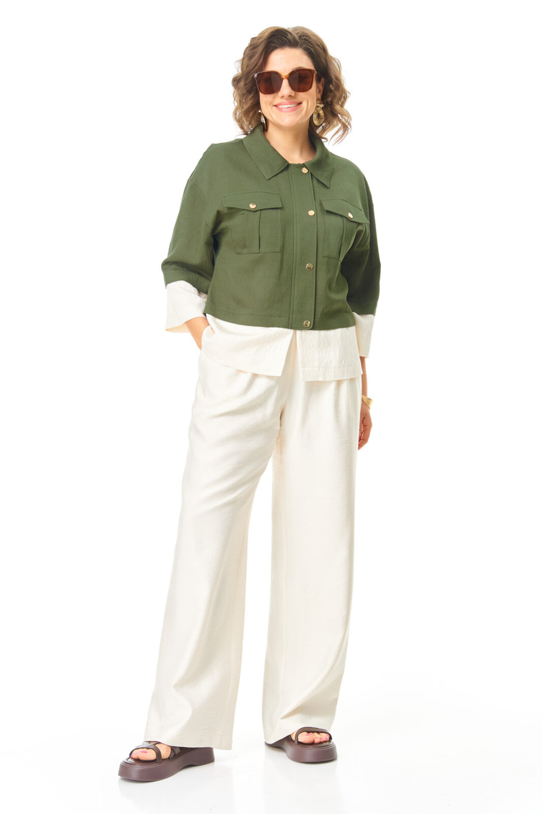 Костюм Vi oro 1251 оливка