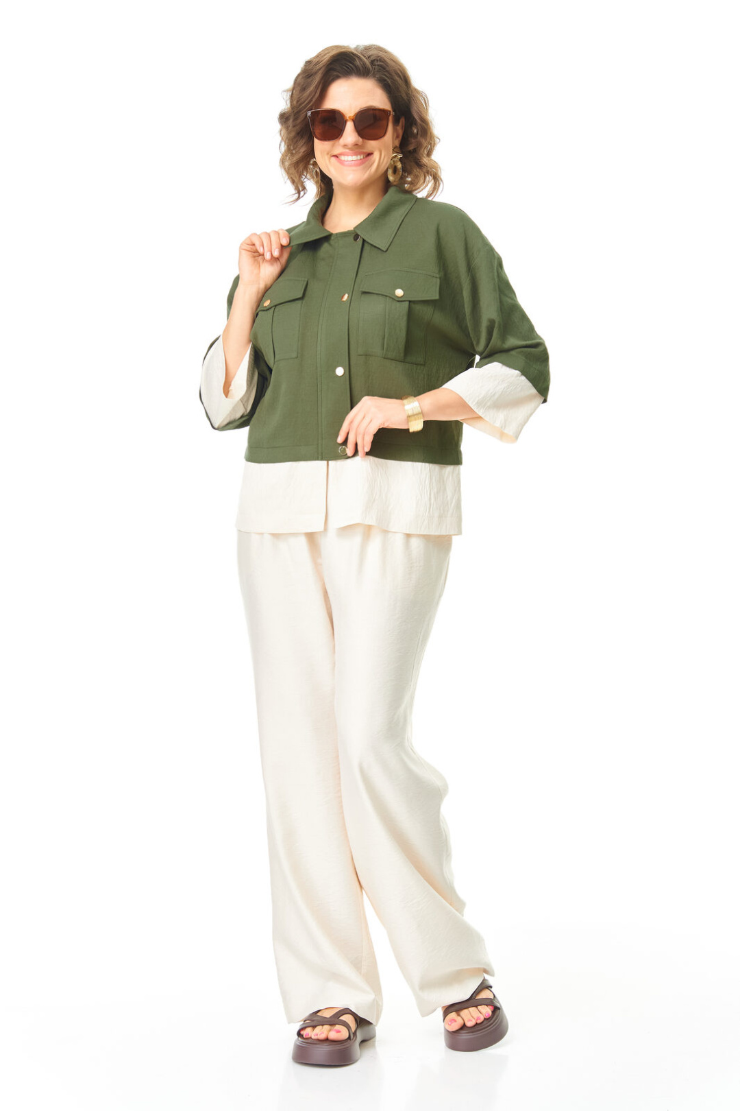 Костюм Vi oro 1251 оливка