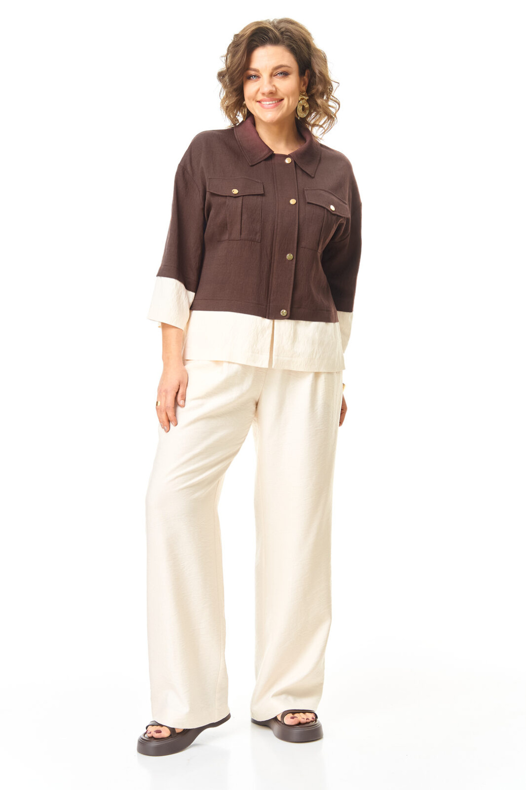 Костюм Vi oro 1251 шоколад - фото 2