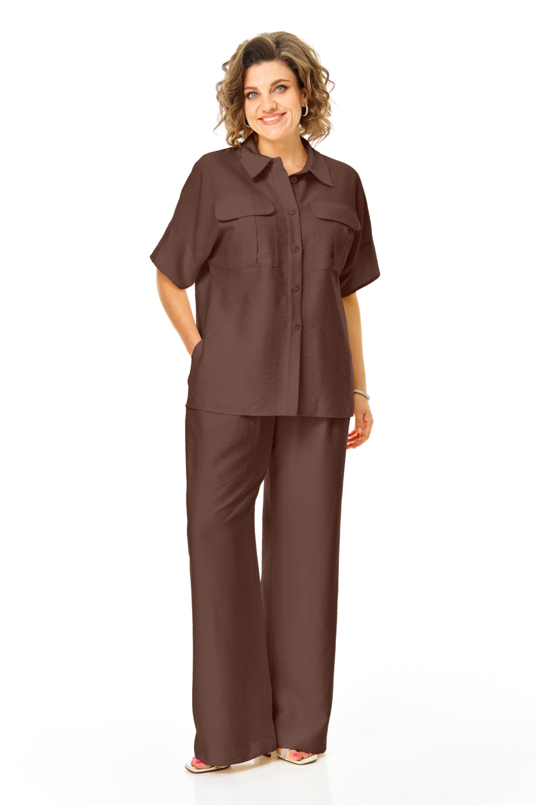 Костюм Vi oro 1257 шоколад - фото 4