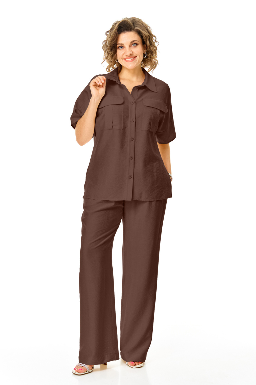 Костюм Vi oro 1257 шоколад - фото 5