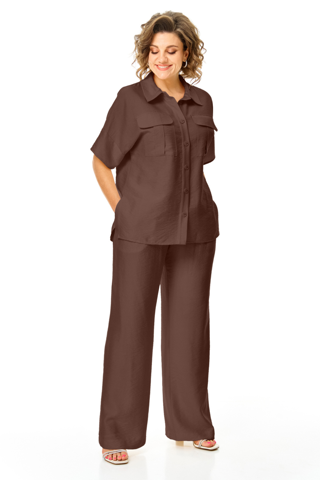 Костюм Vi oro 1257 шоколад - фото 6