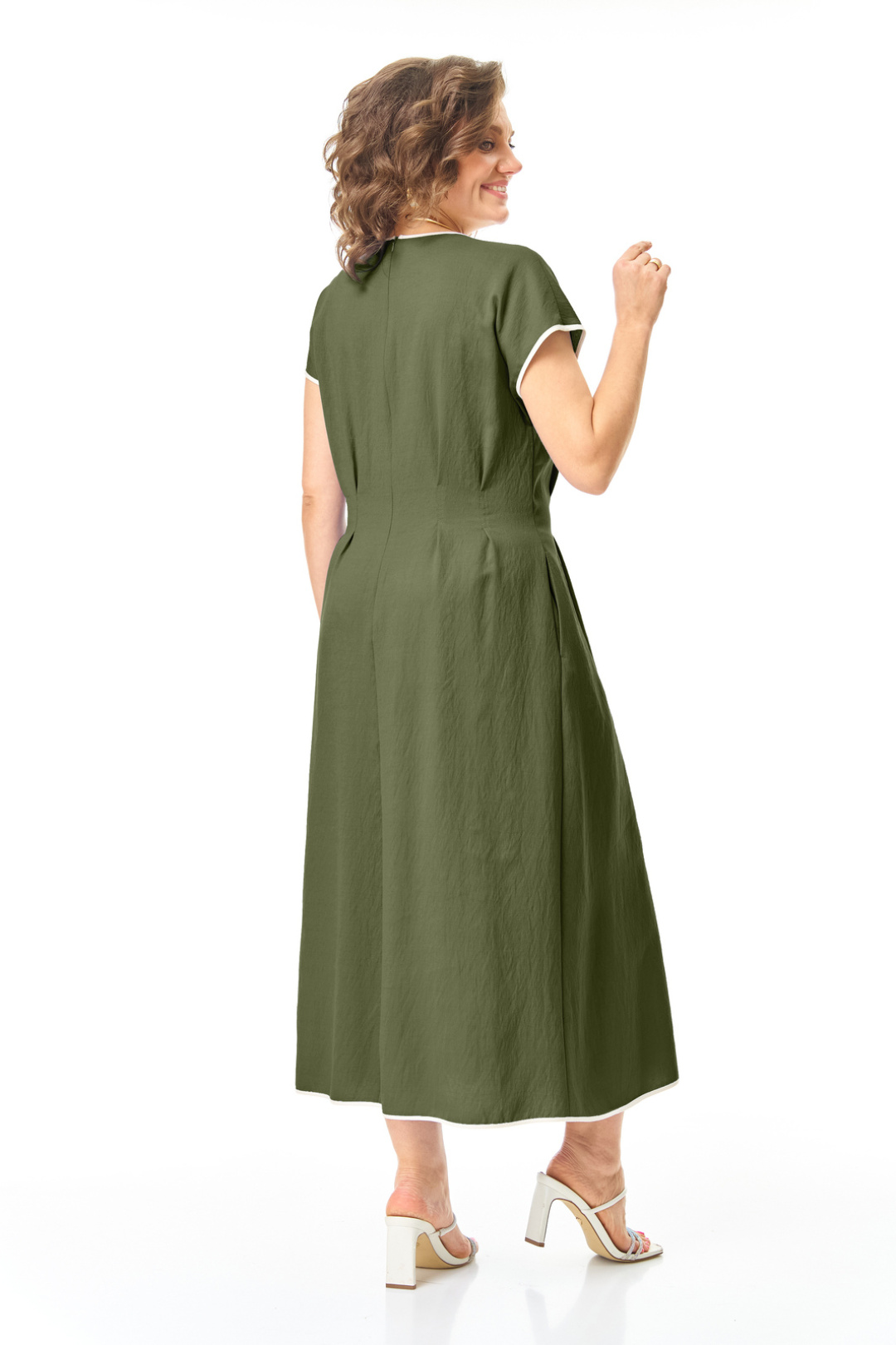 Платье Vi oro 1258 оливка