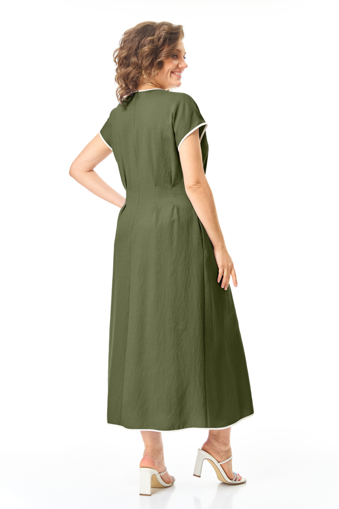 Платье Vi oro 1258 оливка