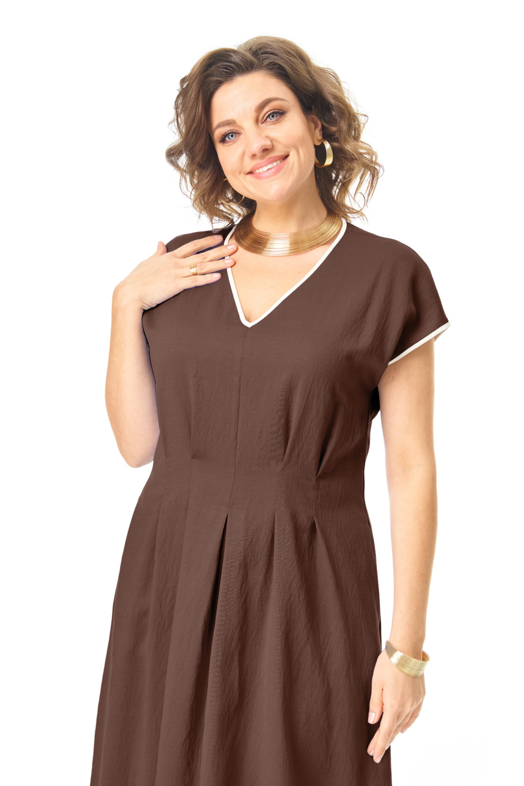 Платье Vi oro 1258 шоколад