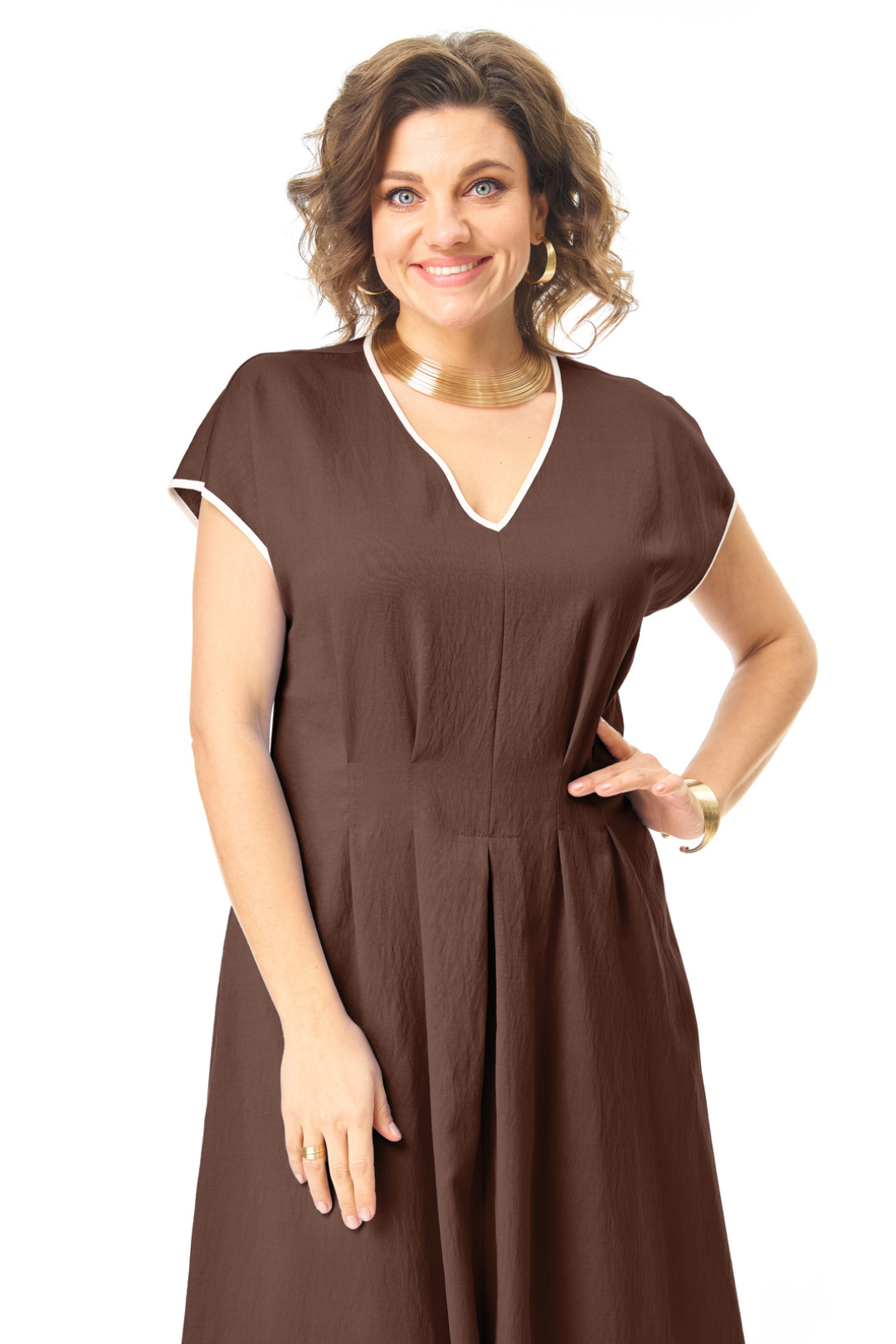 Платье Vi oro 1258 шоколад