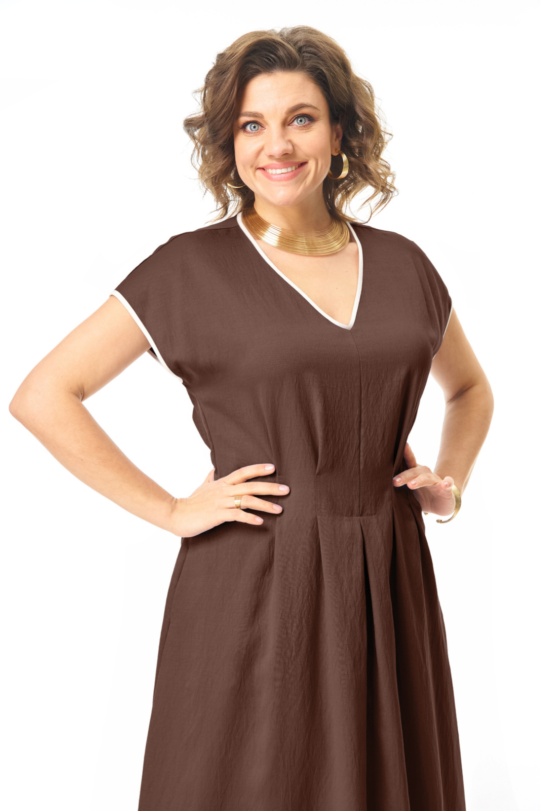 Платье Vi oro 1258 шоколад