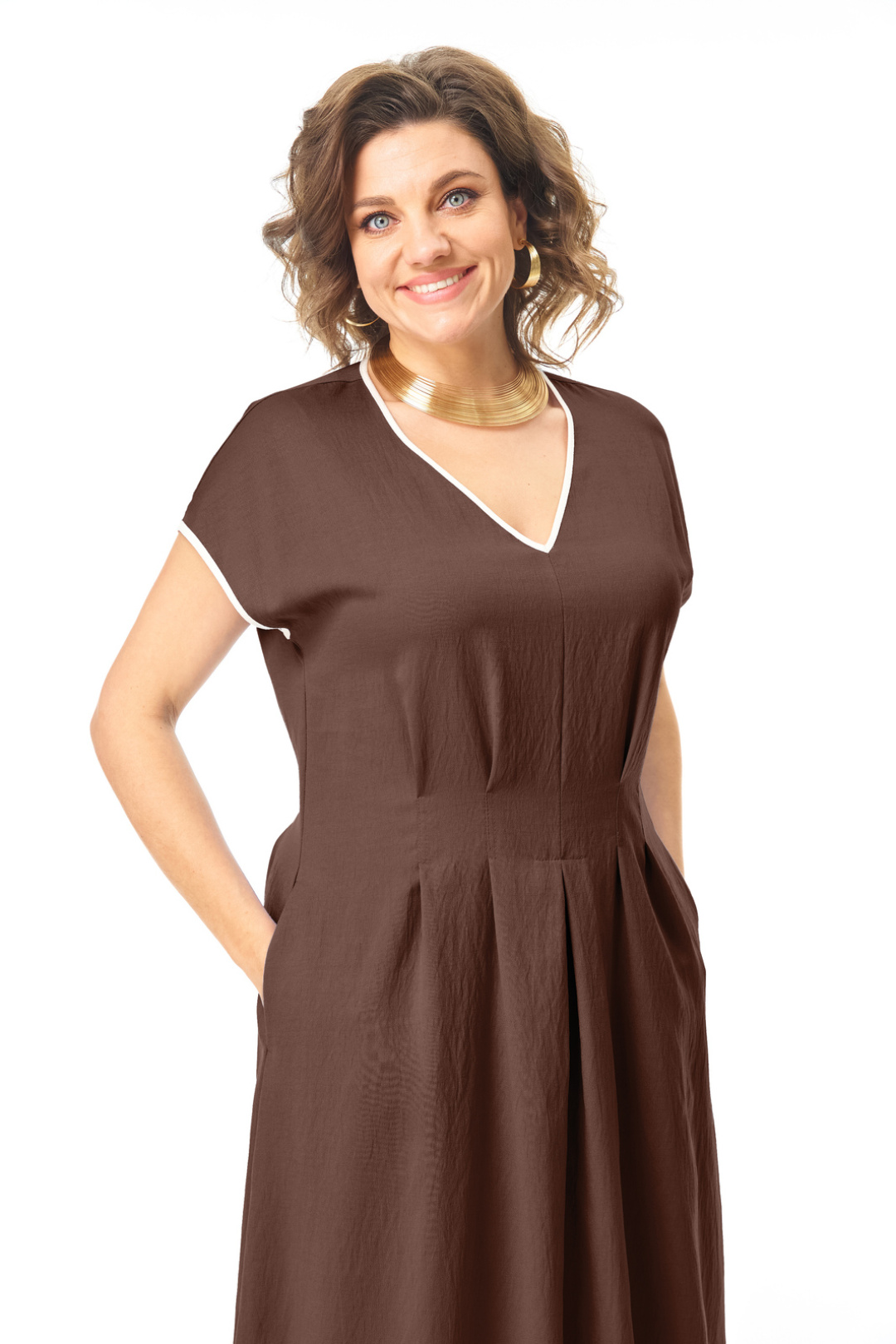 Платье Vi oro 1258 шоколад