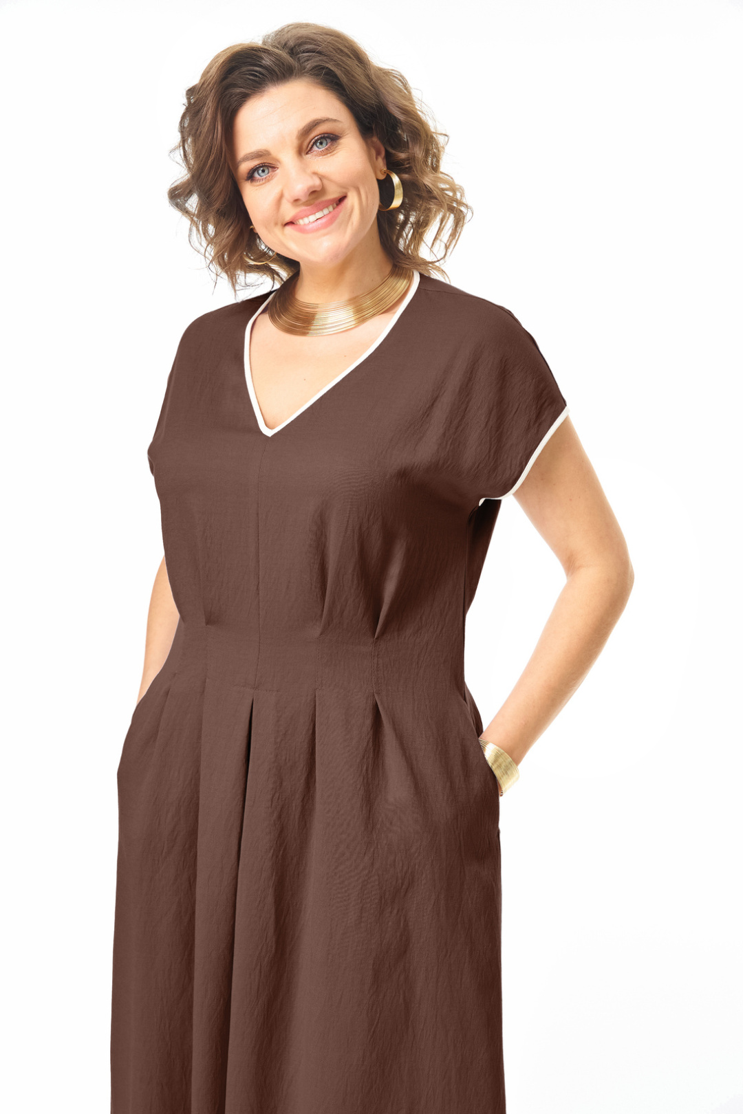 Платье Vi oro 1258 шоколад