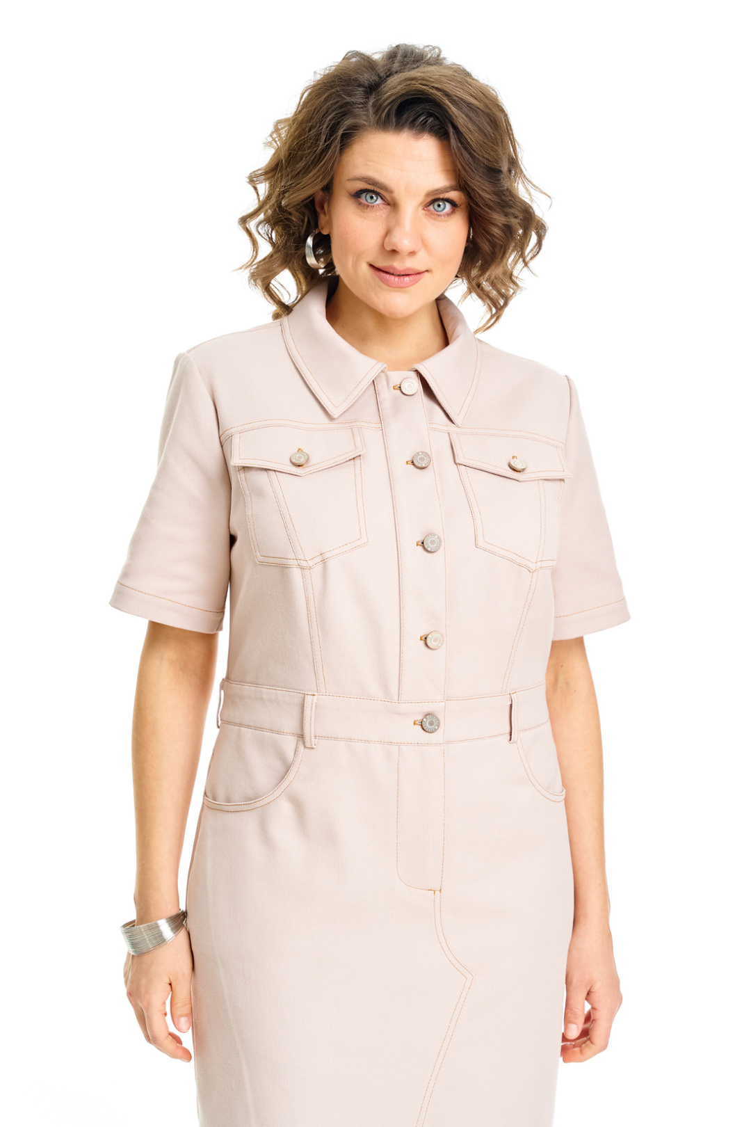 Платье Vi oro 1259 бежевый