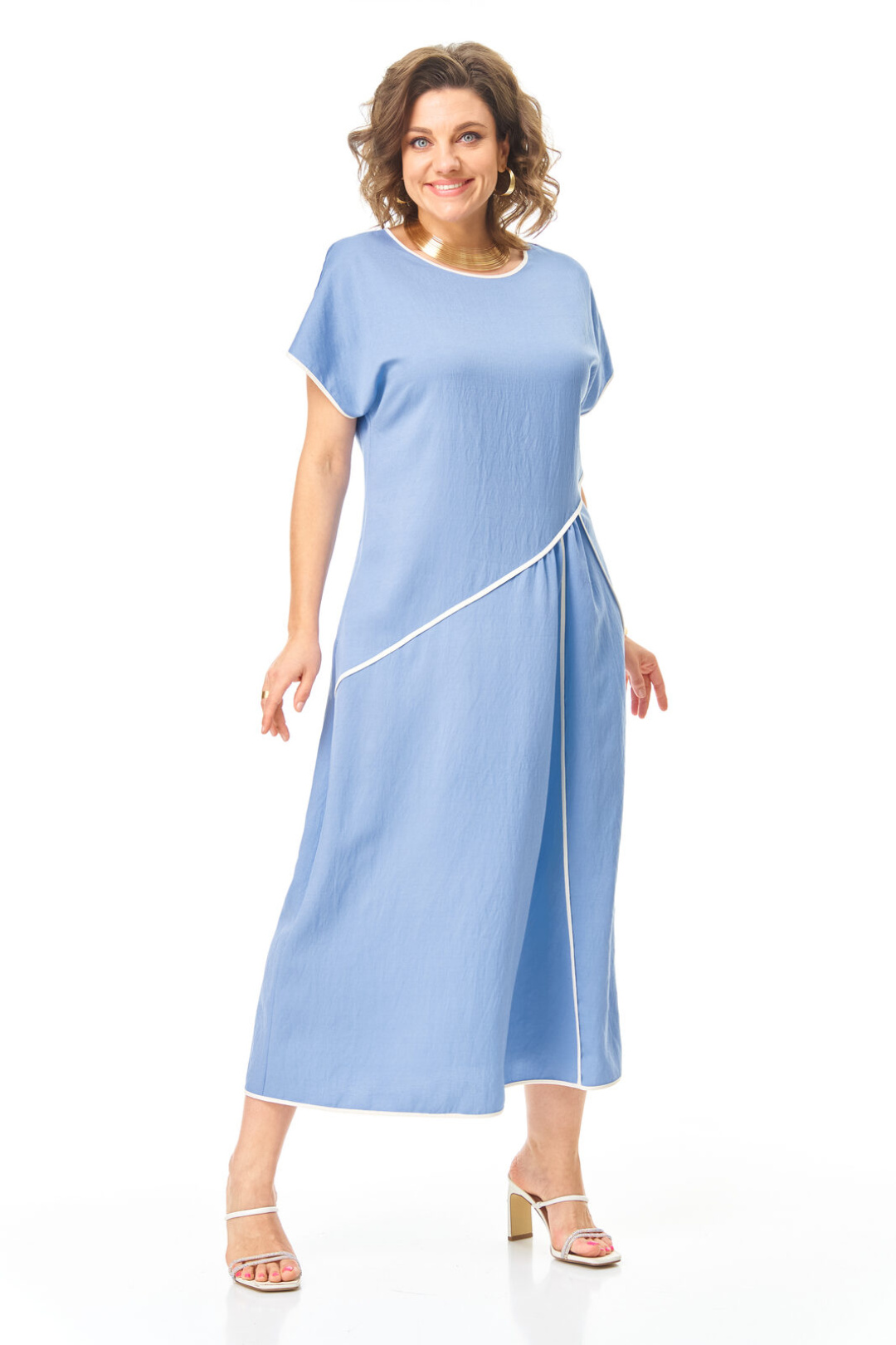 Платье Vi oro 1260 голубой