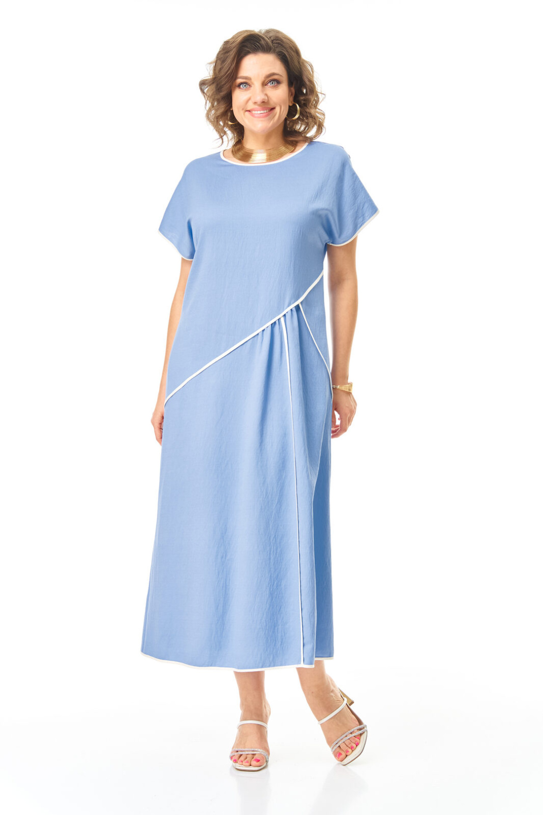 Платье Vi oro 1260 голубой