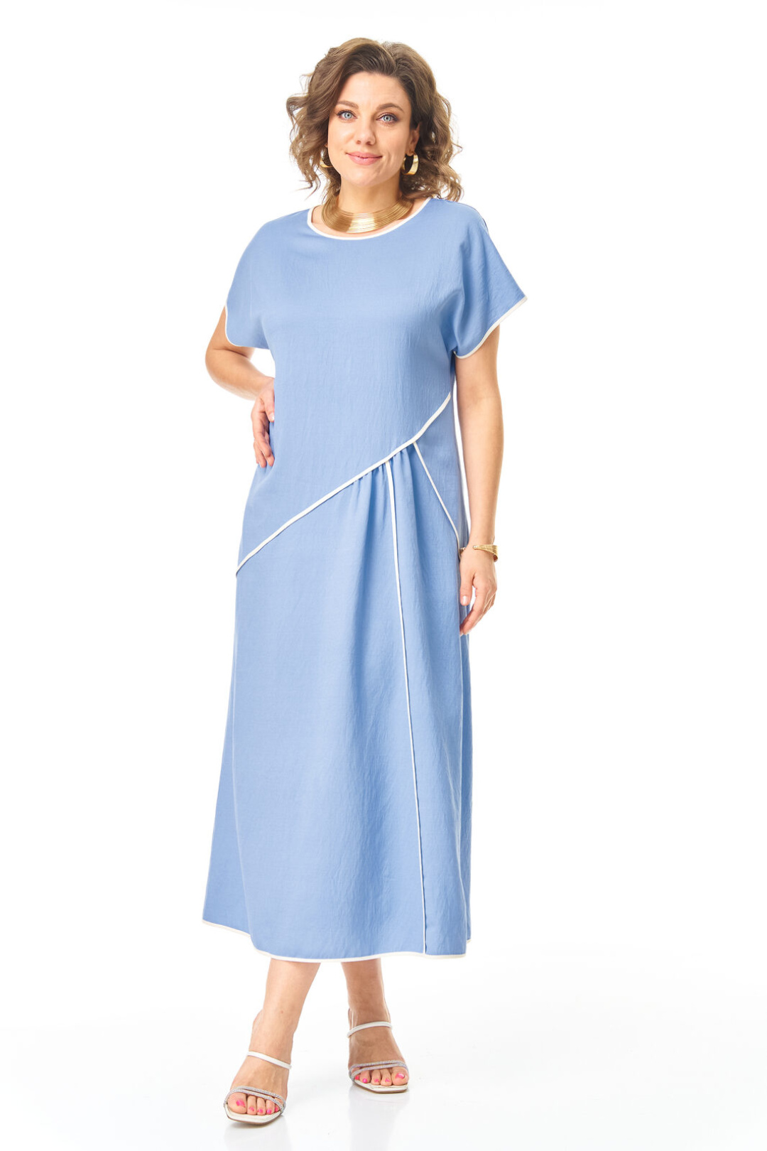 Платье Vi oro 1260 голубой