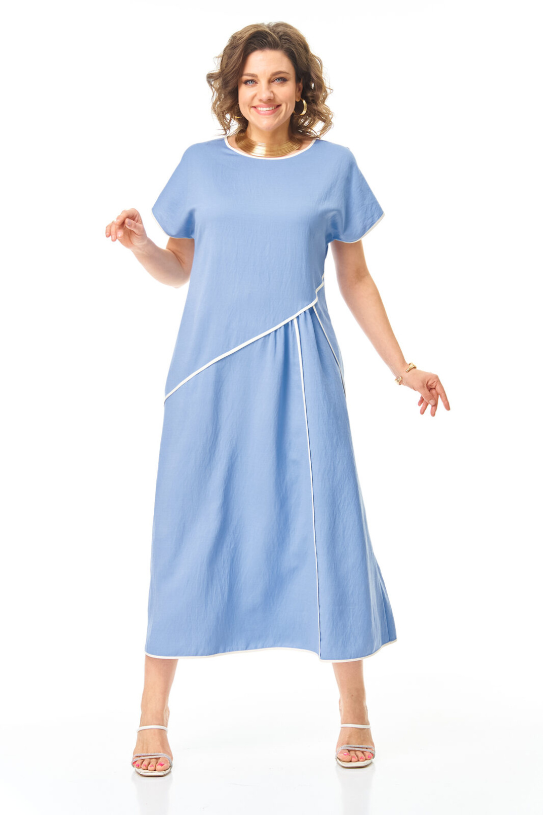 Платье Vi oro 1260 голубой