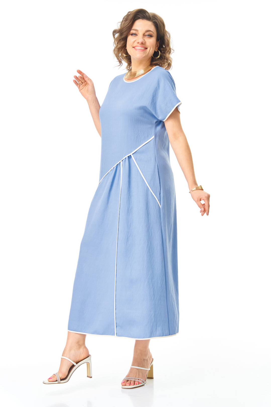 Платье Vi oro 1260 голубой