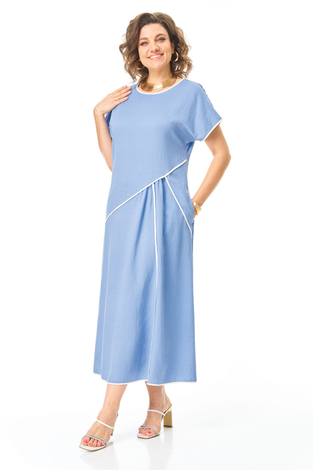 Платье Vi oro 1260 голубой