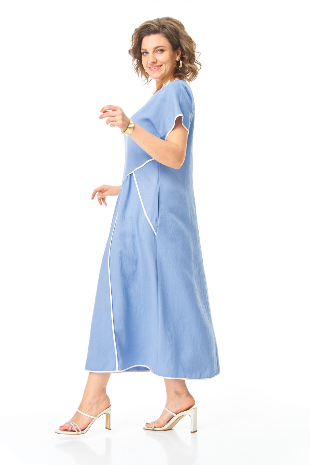 Платье Vi oro 1260 голубой