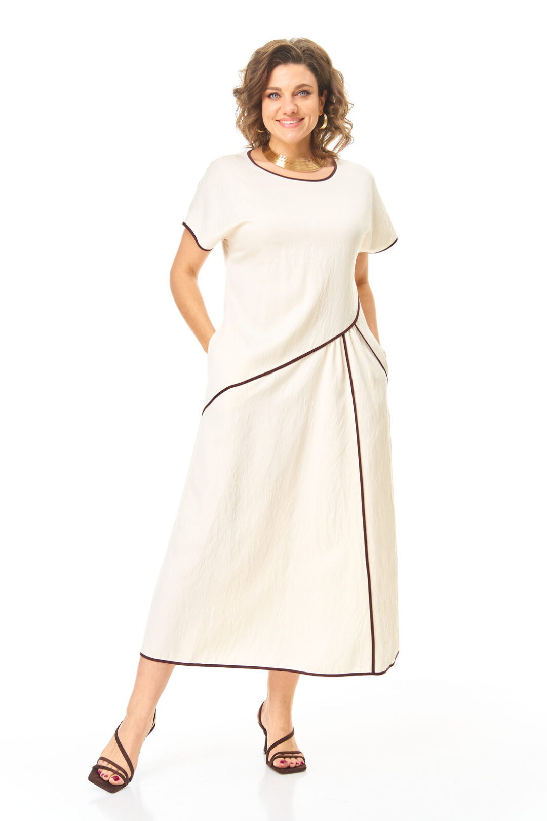 Платье Vi oro 1260 молоко