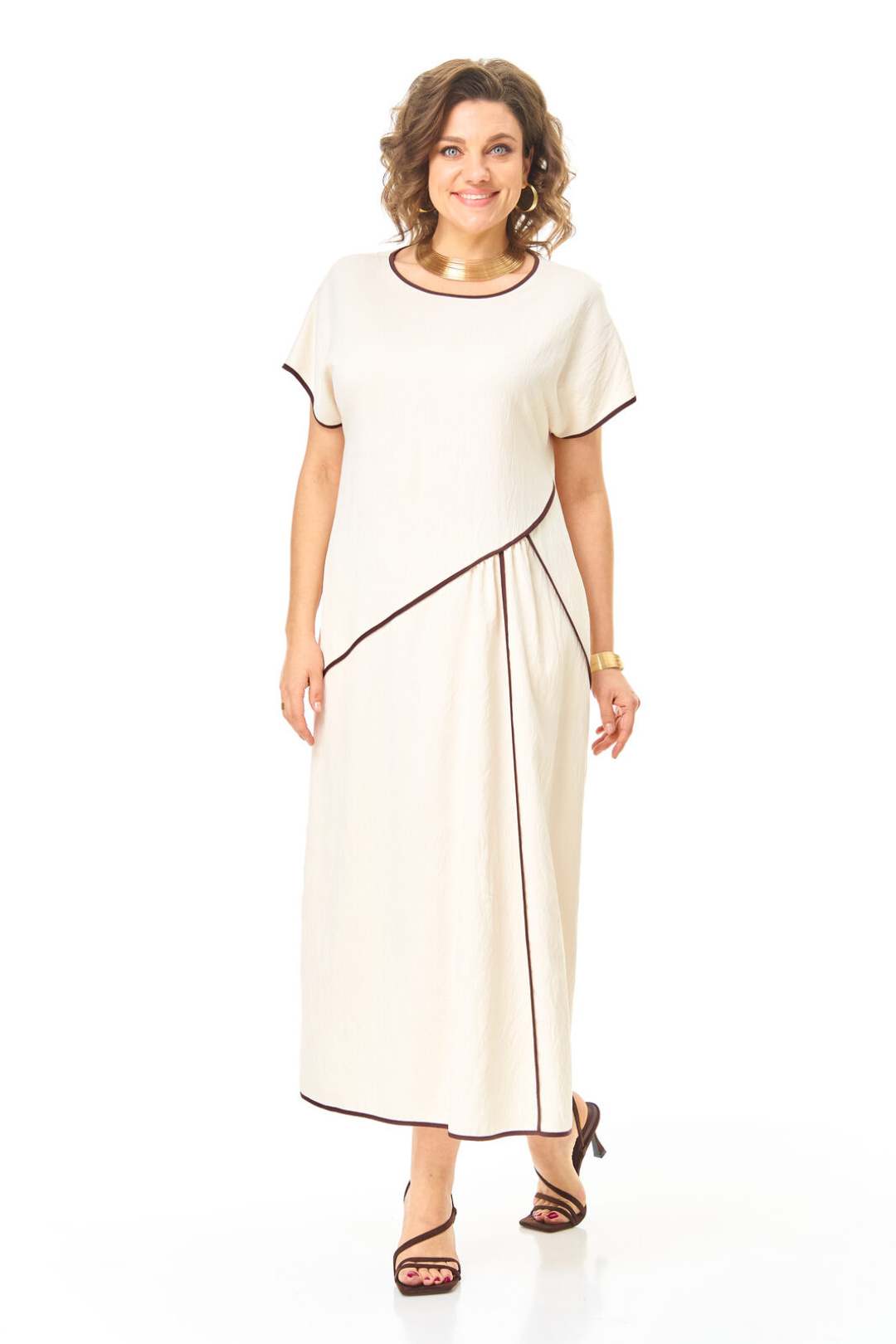 Платье Vi oro 1260 молоко