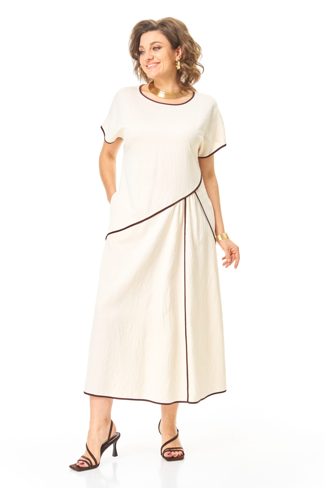 Платье Vi oro 1260 молоко