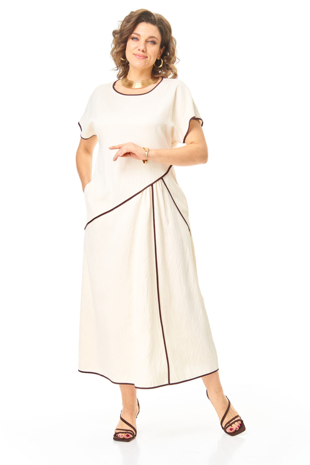 Платье Vi oro 1260 молоко