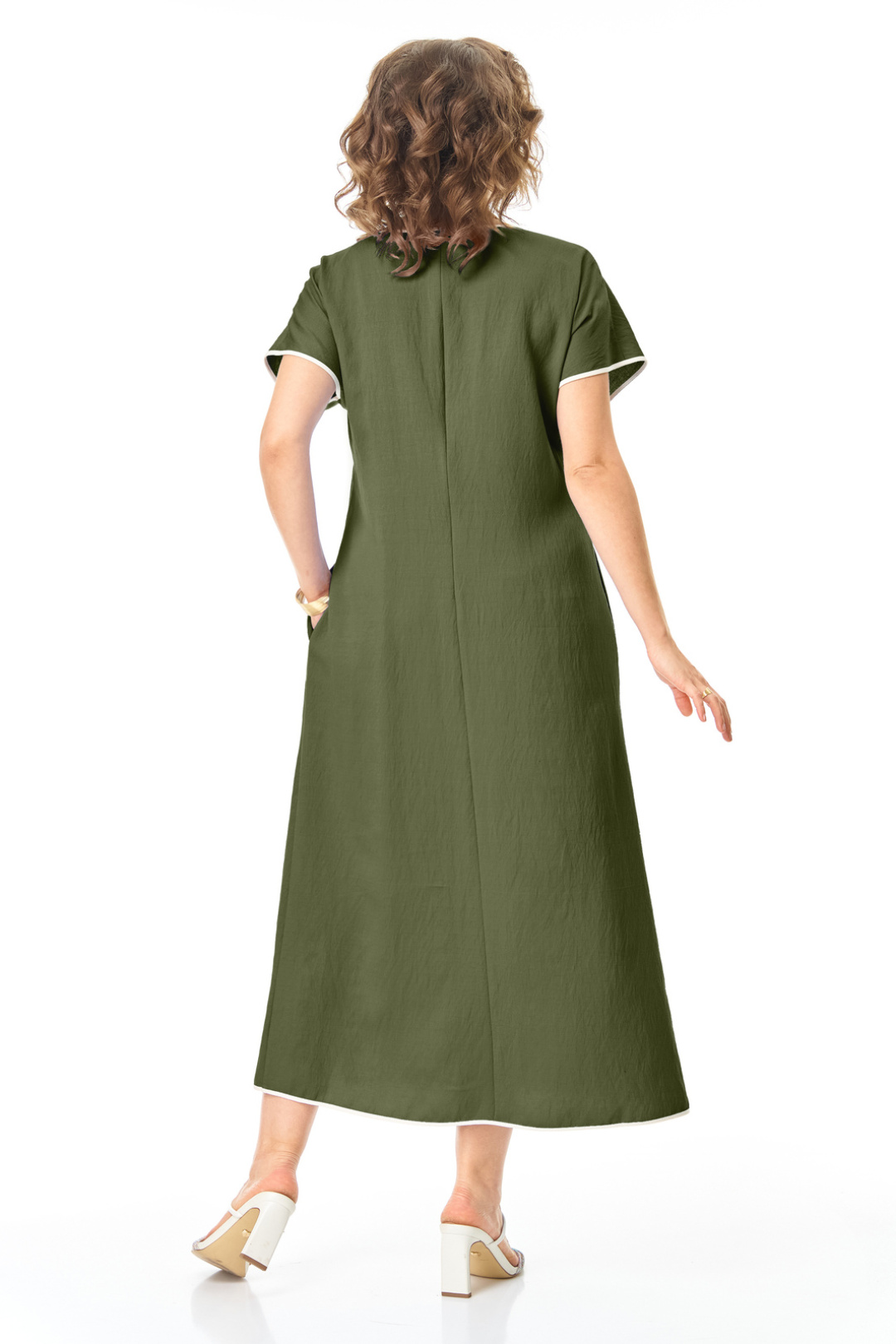 Платье Vi oro 1260 оливка