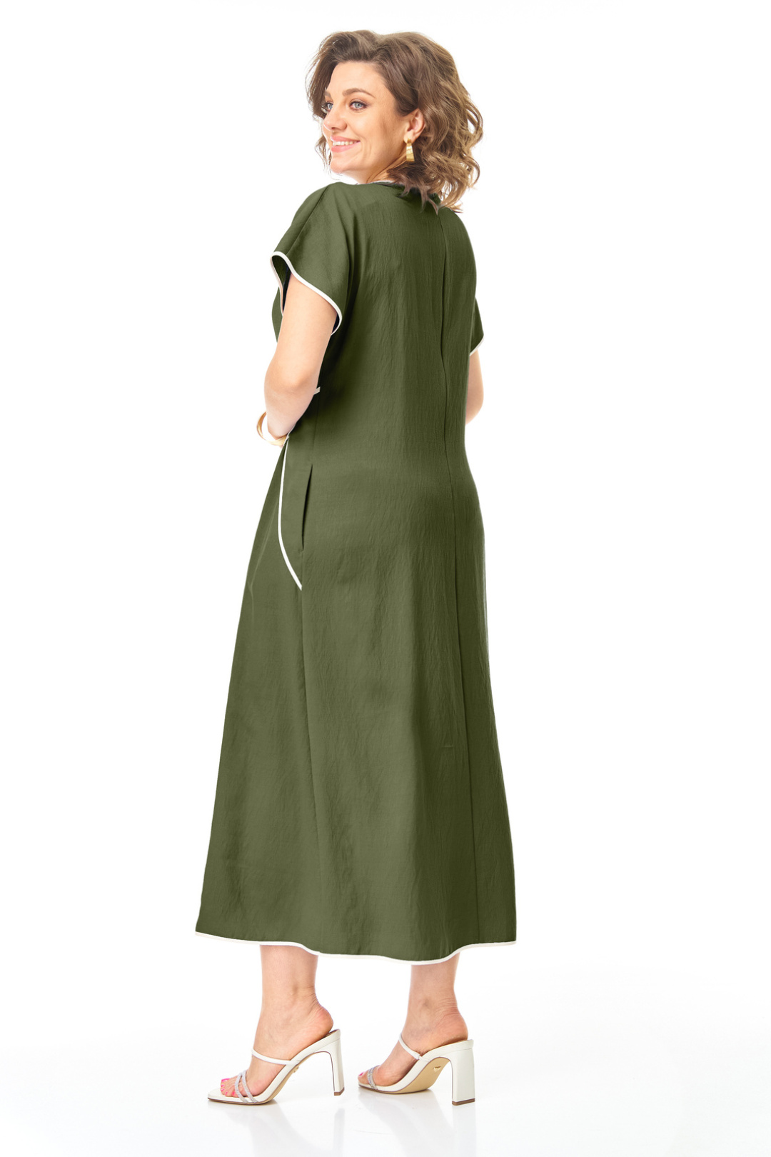 Платье Vi oro 1260 оливка