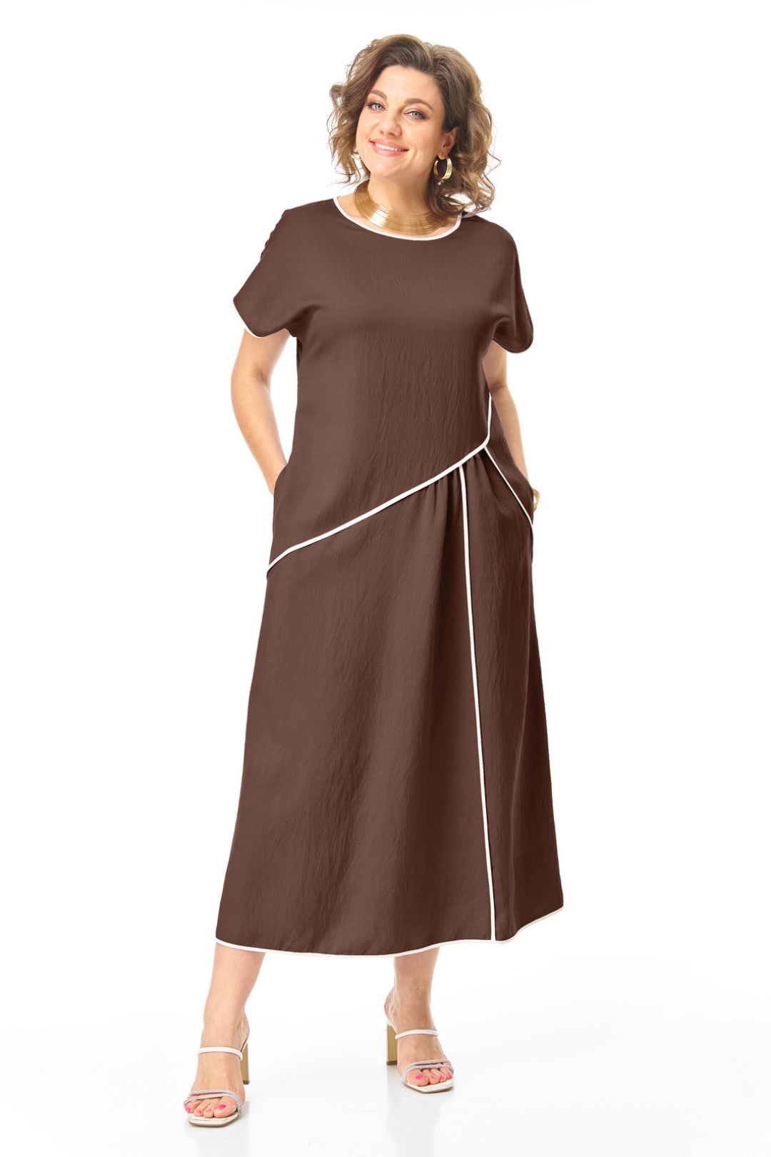 Платье Vi oro 1260 шоколад