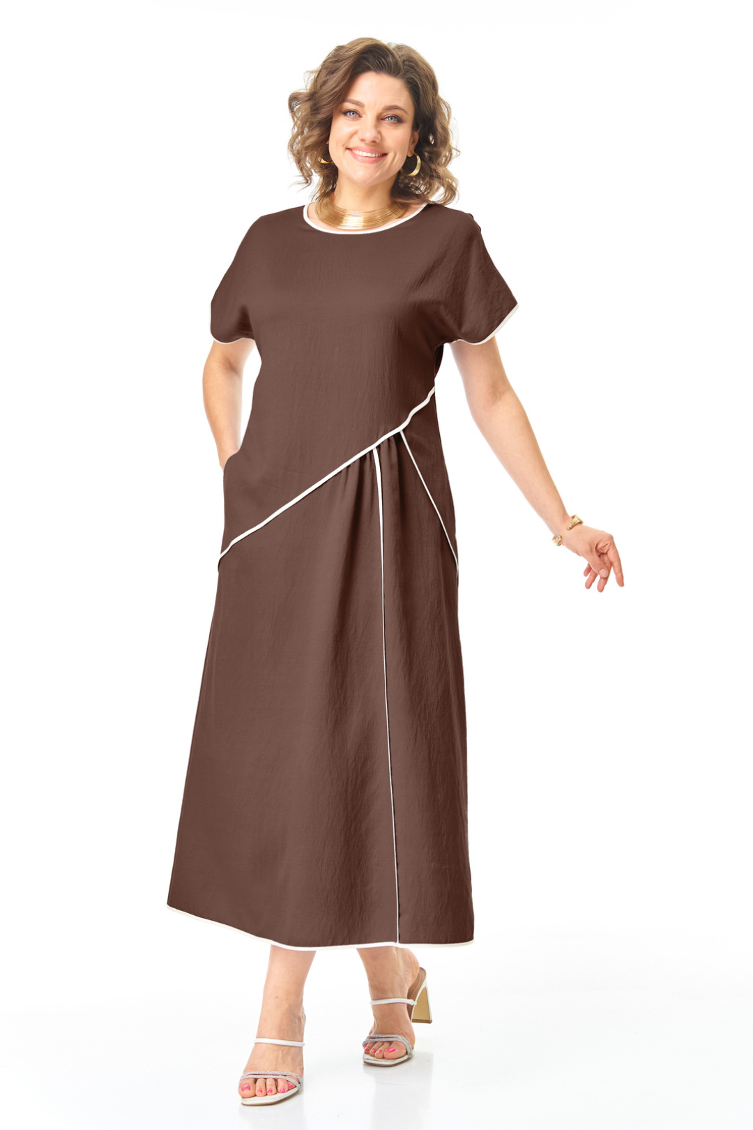 Платье Vi oro 1260 шоколад