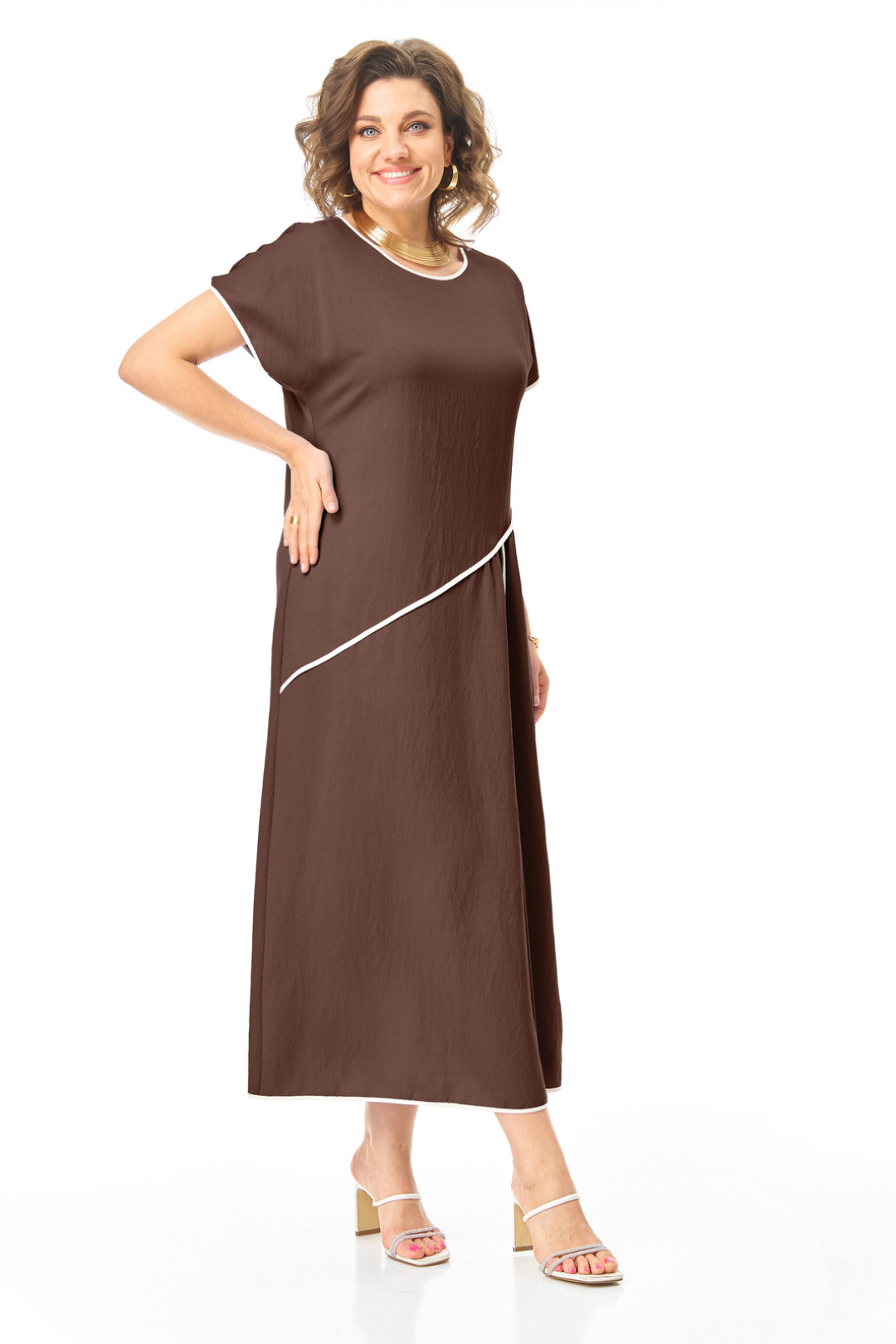 Платье Vi oro 1260 шоколад