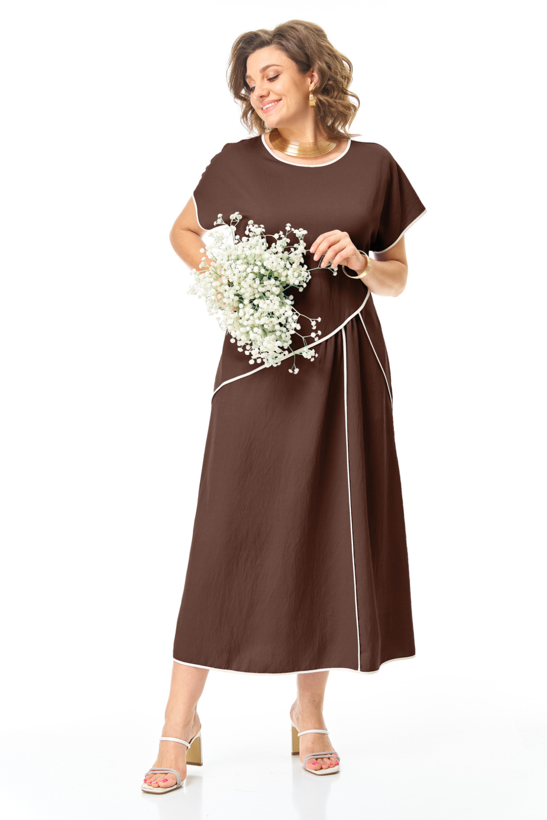 Платье Vi oro 1260 шоколад