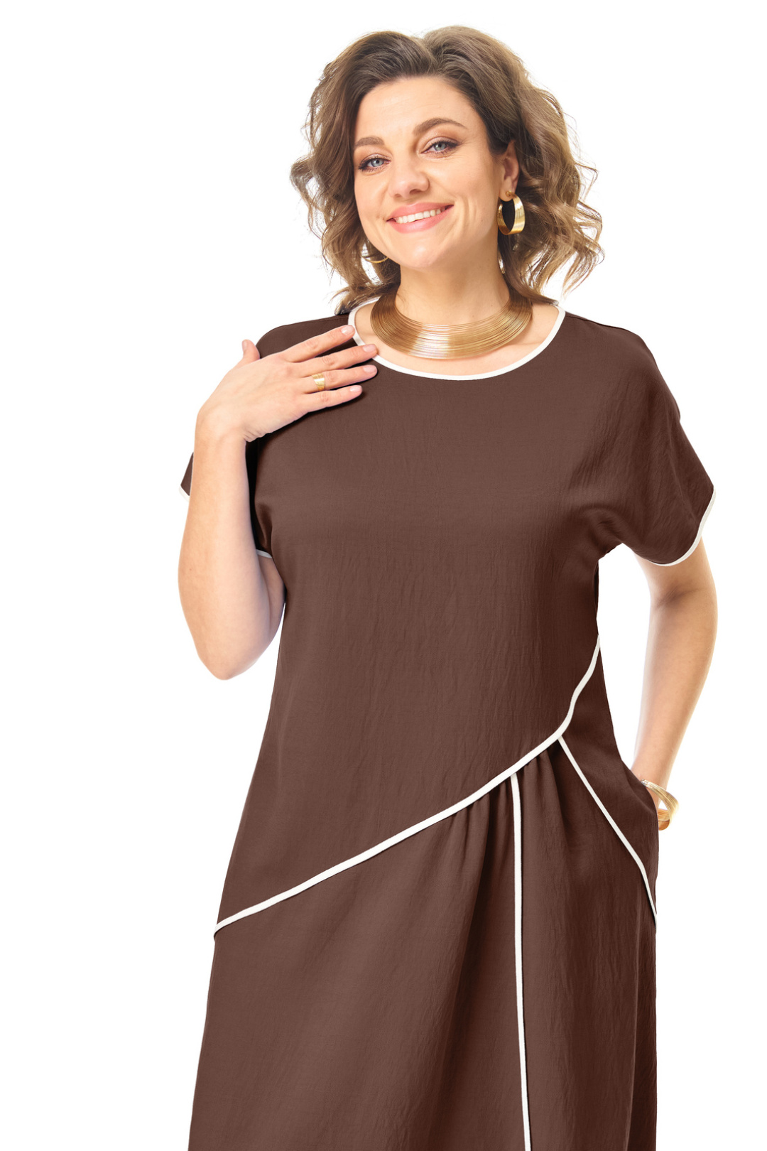 Платье Vi oro 1260 шоколад