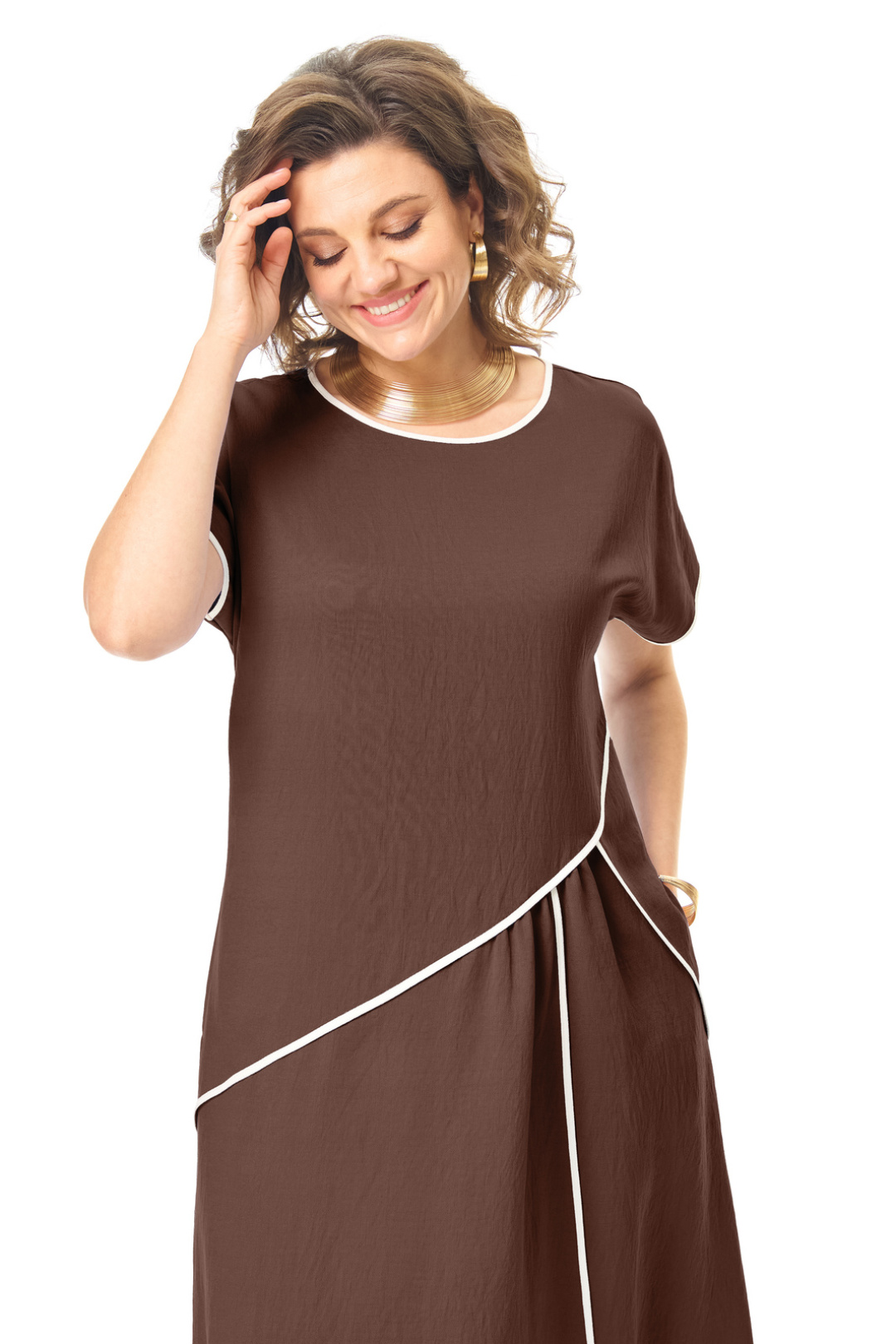 Платье Vi oro 1260 шоколад