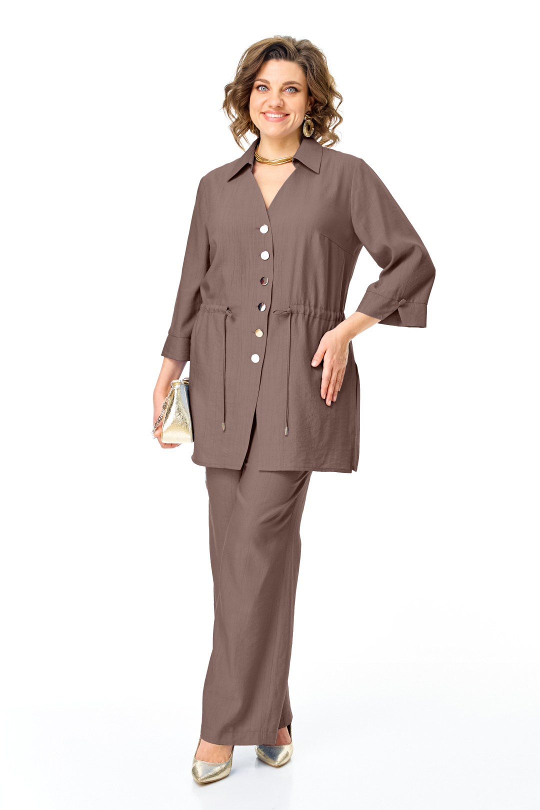 Костюм Vi oro 1261 шоколад - фото 4